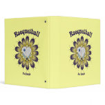 Racquetball Not Drugs Vinyl Binder