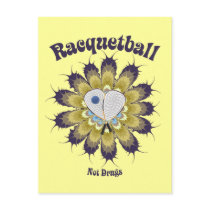 Racquetball Not Drugs Post Card
