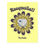 Racquetball Not Drugs Postcard