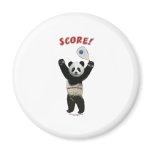 Racquetball Panda Score Refrigerator Magnet