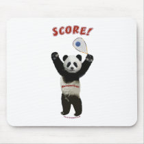 Racquetball Panda Score Mouse Mats