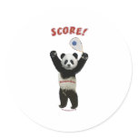 Racquetball Panda Score Sticker