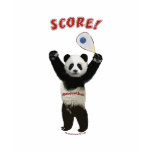 Racquetball Panda Score T-shirt