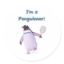 Racquetball Penguin