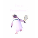 Racquetball Penguin Tshirts