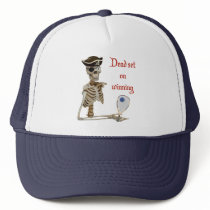 Racquetball Pirate Dead Mesh Hat