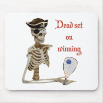 Racquetball Pirate Dead Mouse Pad