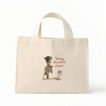 Racquetball Pirate Stay Alive Canvas Bags