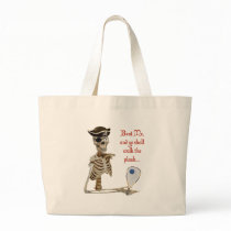 Racquetball Pirate Walk the Plank Tote Bag