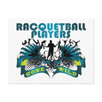 Racquetball Players Gone Wild postcards