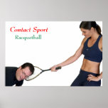 Racquetball posters
