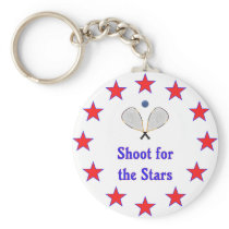 Racquetball Stars Keychains