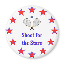 Racquetball Stars Refrigerator Magnets
