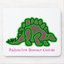 RAD-C white stego logo mousepad