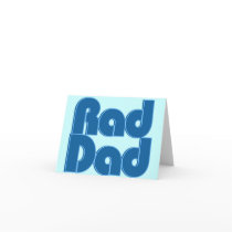 Rad Dad Greeting Card