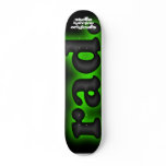 RAD Premium Skateboard Deck - Glowing Neon Green