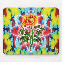 Rad Rad Rose Mouse Pad