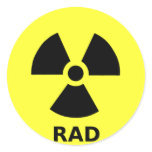 rad round stickers