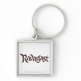 Radagast Name Solid Keychain