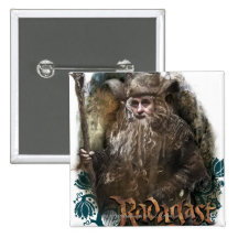 Radagast With Name Pinback Buttons