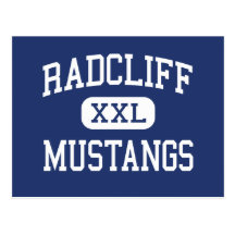 Radcliff Mustangs Middle School Dayton Ohio Post Card