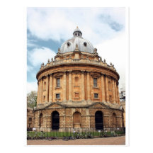 Radcliffe, Camera, Bodleian library, Oxford Postcard