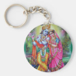 Radha and Krishna Key Chain