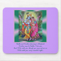 Radha and Krishna Mousepad by armaiti Radha and Krishna Mousepad