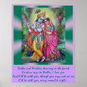 Radha and Krishna posters