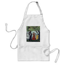 Radha Krishna Arrested By Indischer Maler Um 1770 Aprons