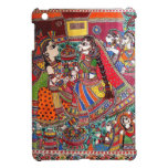 RADHA-KRISHNA MADHUBANI ANCIENT INDIAN ART STYLE iPad MINI COVER