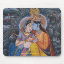 Radha Krishna Mousepad by webdense Radha Krishna Mousepad