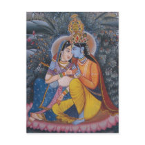 Radha Krishna Postcard by webdense Radha Krishna Postcard