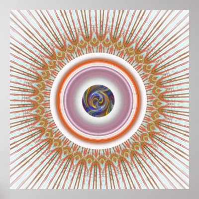 'Radial 002' Print by SBricker