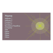 Radial - Business Business Card