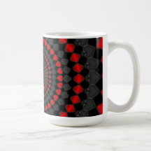 Radial Card Suits: Coffee Mug