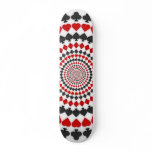 Radial Card Suits: Skateboard