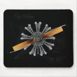 Radial Engine Engineering Version Mouse Pads