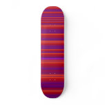 Radial Stripes Skateboard
