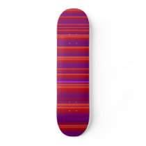 Radial Stripes Skateboard