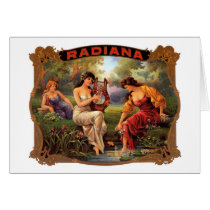 Radiana Cigar Label cards