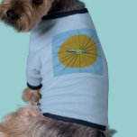 Radiant Bird Flying Over Sun Rays pet clothing