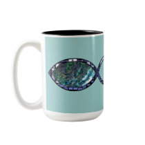 Radiant Fish mugs by ChristianFish Radiant Fish mugs