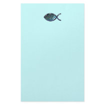 Radiant Fish Customized Stationery
