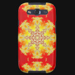 Radiant heart Kaleidoscope Mandala Samsung Galaxy S3 Cases