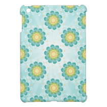 Radiant Lotus Pattern - White - iPad Mini Case ipad mini cases
