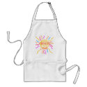 radiate love apron