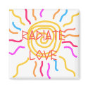 radiate love magnet