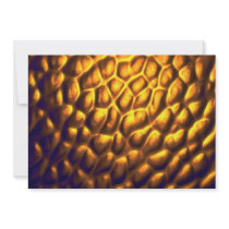 Radiating golden blob cluster announcement