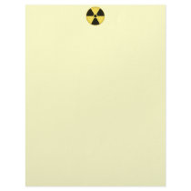 Radiation 1 customized letterhead